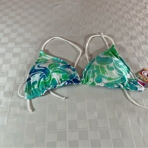 New juniors triangle reversible swim top by OP